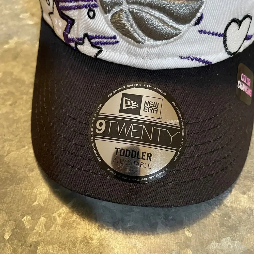 NWT Sacramento Kings New Era 9Twenty Baseball Cap Hat Toddler Embroidered NBA